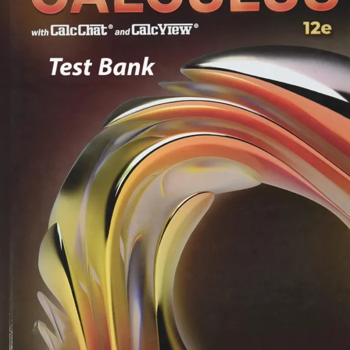 Test Bank for Calculus 12th Edition by Ron Larson
