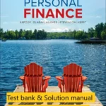 Test bank Solutioddn manual for Personal Finance 9th Edition By Jack R. Kapoor Canadian edition © 2024