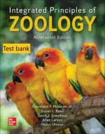 Test bank for Laboratory Studies in Integrated Principles of Zoology 19th Edition By Cleveland © 2024